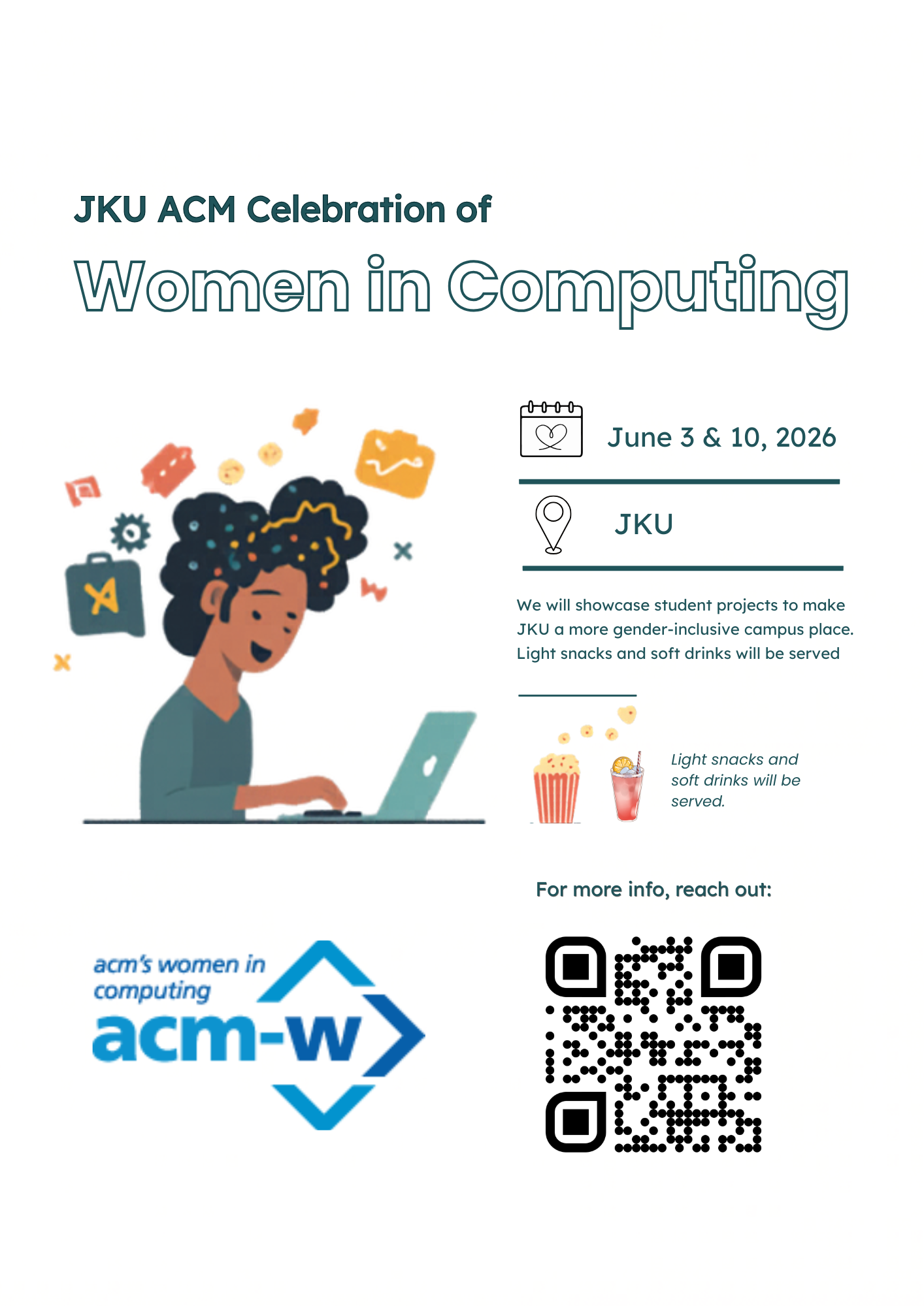 flyer jku acm celebration of women